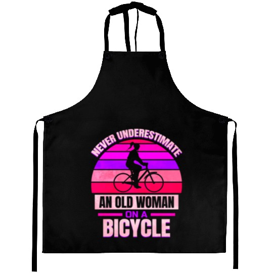 Cyclist Gift Bicycle Women Cycling Tour Cycling Aprons