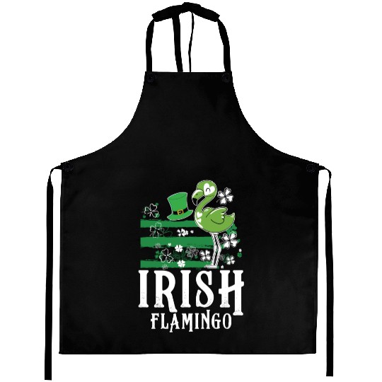 Irish flamingo Aprons