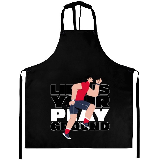 Life is Your Playground Parkour Aprons