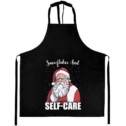 Mental Health Christmas Anti Christmas Holiday Aprons