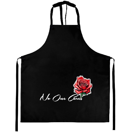 No One Cares Merch Aprons