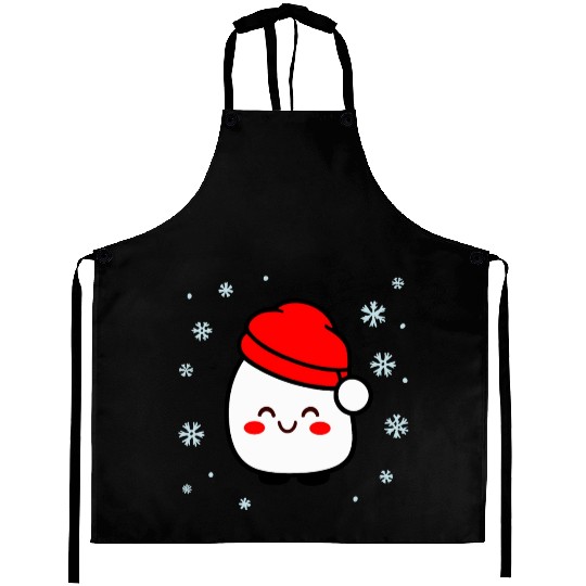 Santa Marshmallow Version 2 Aprons