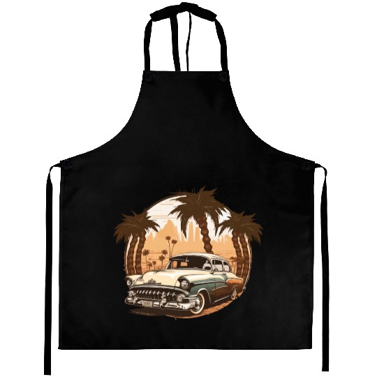 vintage classic car Aprons
