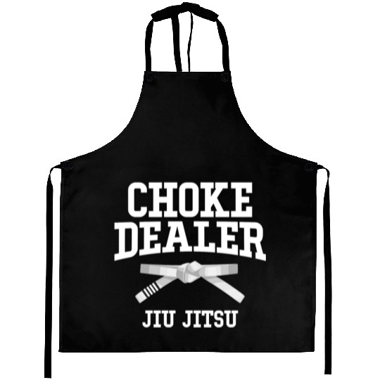 Choke Dealer Jiujitsu Karate Boxing Muay Thai Aprons