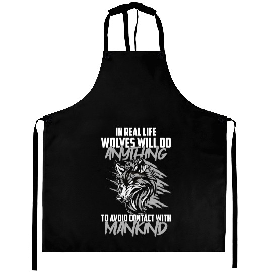 Wolf Wilderness Wolfpack Aprons