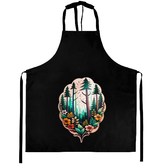 nature on skin Aprons