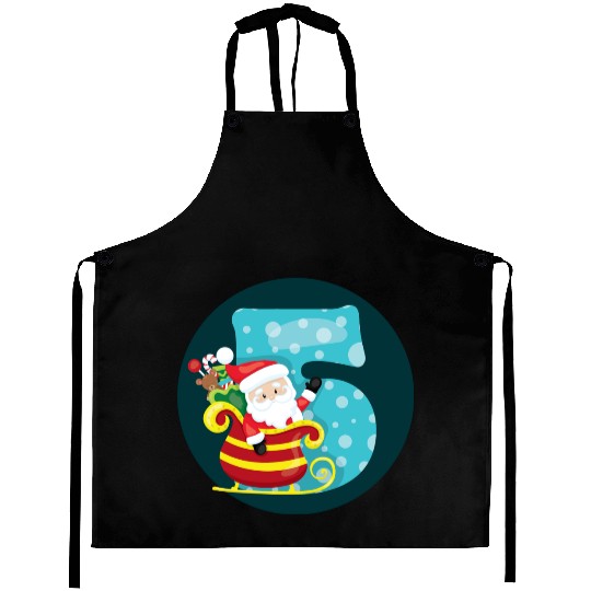 5th Christmas Winter Birthday - NR Five Aprons