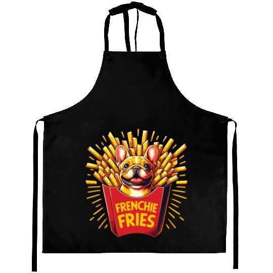 Frenchie Fries - Cute French Bulldog Fries Aprons