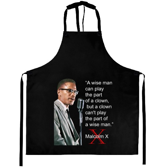 Malcolm X Aprons