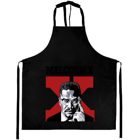 Malcolm X Aprons