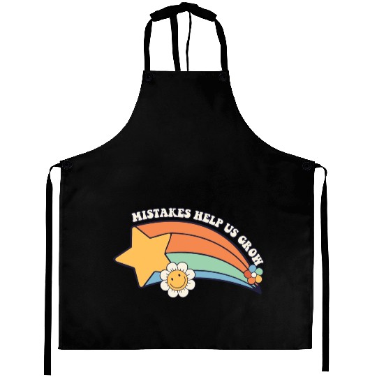 Mistakes Help Us Grow Teacher Student Learning Aprons
