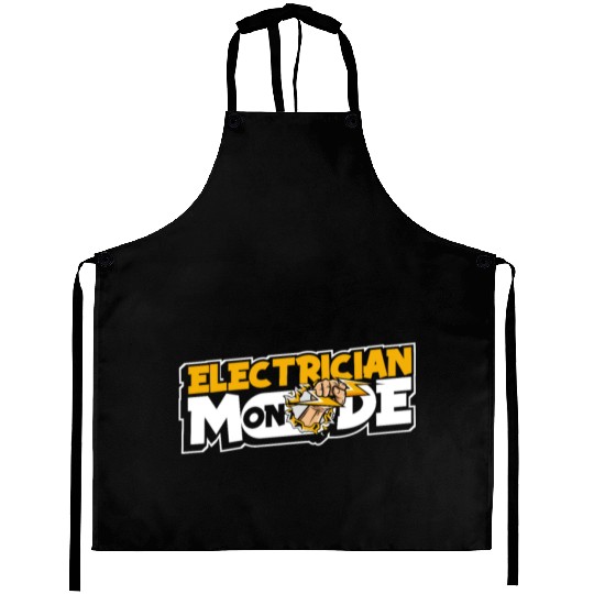 Electrician Mode On Wiremen Powerline Technician Aprons