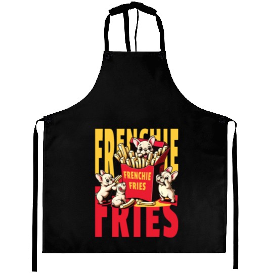 Frenchie Fries - Cute French Bulldog Fries Aprons