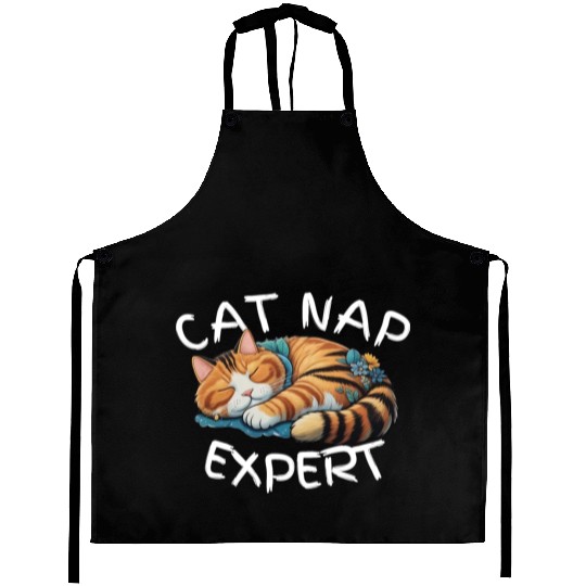 Cat Nap Expert Aprons