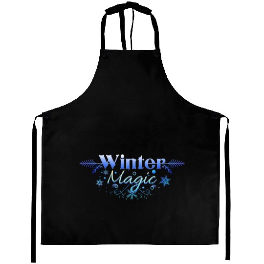 Winter Magic Aprons