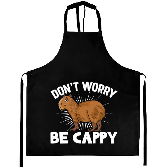 Funny Capybara Aprons