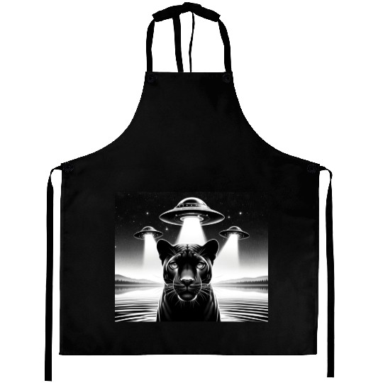Playful River Mammal Classic Alien Toy Decor Cute Aprons