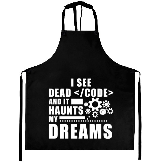 Programmer Saying Computer Science Programming Aprons