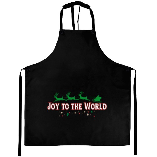 Joy to the World Aprons