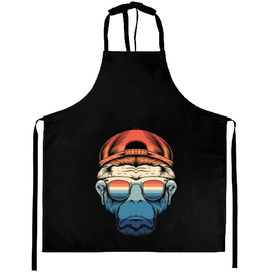 Cheeky Chic: Monkey Face Apparel Aprons