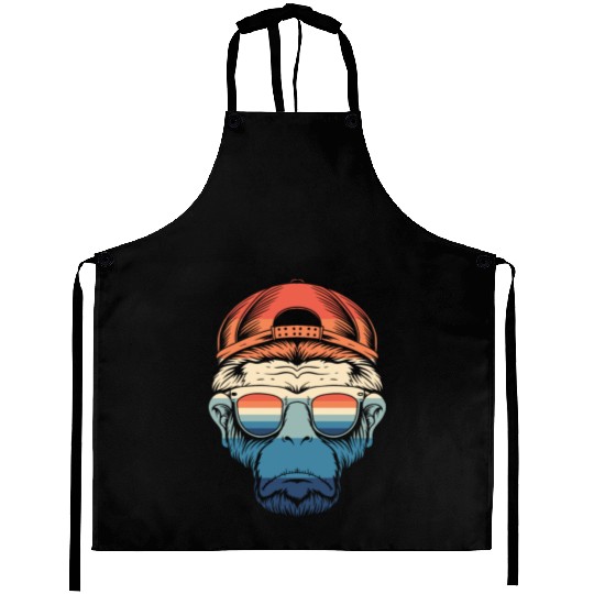 Cheeky Chic: Monkey Face Apparel Aprons