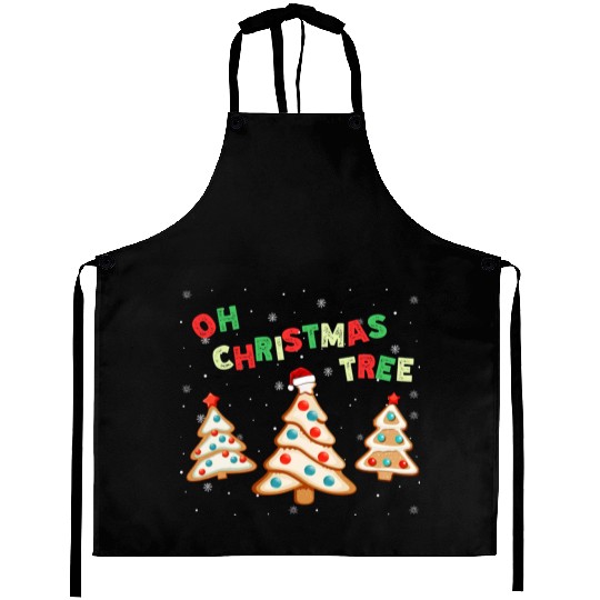 Oh Christmas Tree Cakes Lovers Debbie Becky Jen Aprons