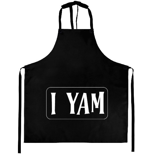 She's My Sweet Potato I Yam Thanksgiving Matching Aprons