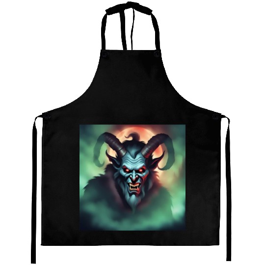 Krampus in Green Fog Aprons