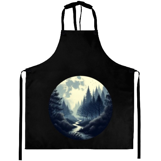 Enchanted Forest - Great Christmas Gift! Aprons