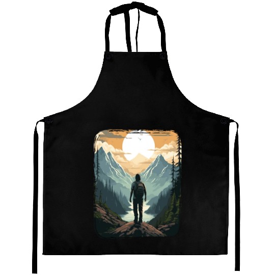 Forest nature trekking adventure Aprons