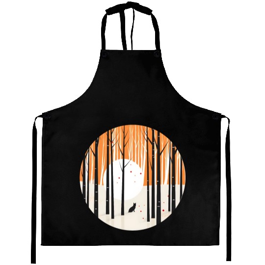 Forest Fox Aprons