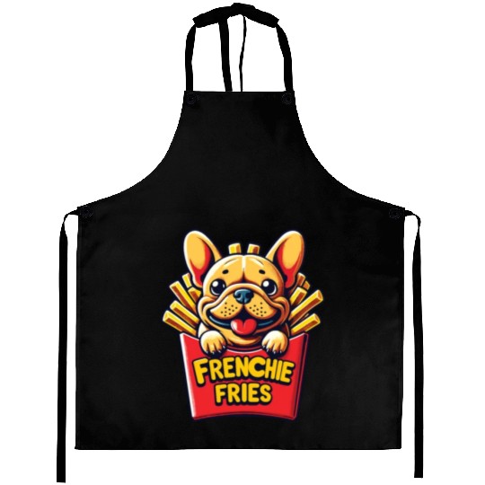 Frenchie Fries - Cute French Bulldog Fries Aprons
