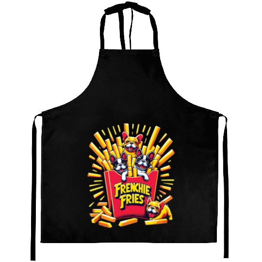 Frenchie Fries - Cute French Bulldog Fries Aprons