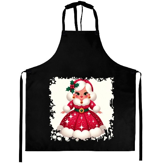 Festive Sparkle: Season's Magic Unveiled Aprons