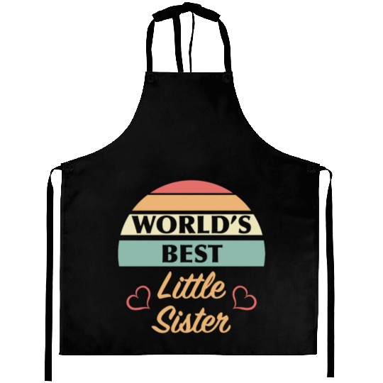 World’s Best Little Sister Aprons