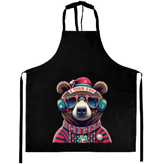 Christmas Bear Aprons
