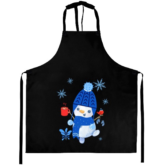 Snowman Aprons