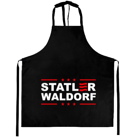 Statler and Waldorf Aprons
