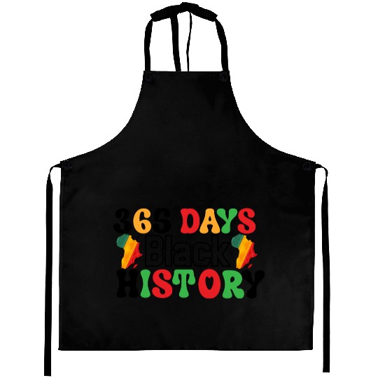 365 Days Black History Aprons