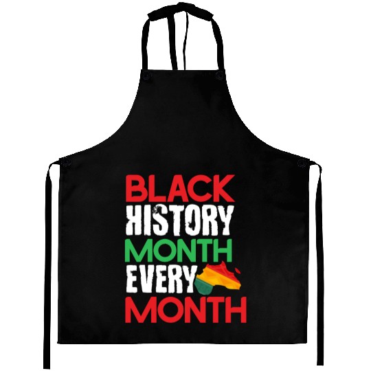 Black History Month Every Month Aprons