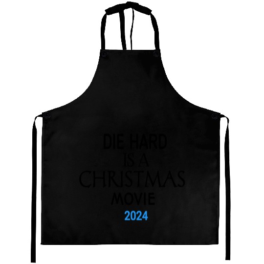 "Yippee Ki-Yay Christmas: Embracing Die Hard as a Aprons