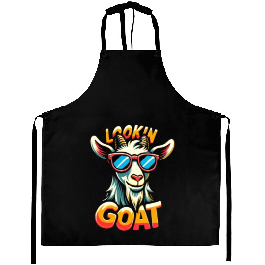 Farm Animal Animal Farmer Goat Lover Aprons