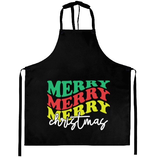 Merry merry merry Christmas, Xmas Design Aprons