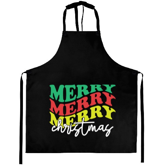 Merry merry merry Christmas, Xmas Design Aprons