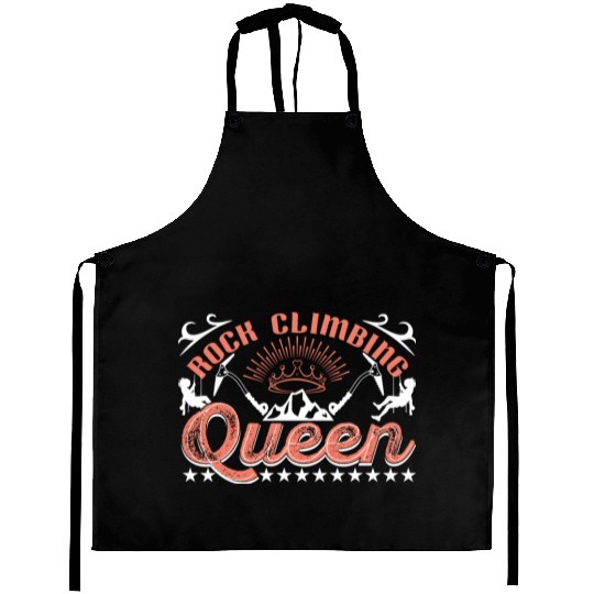 Rock Climbing Queen Aprons