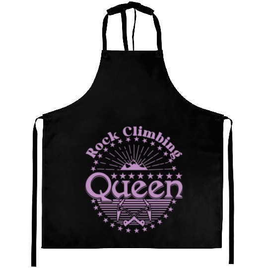 Rock Climbing Queen Aprons