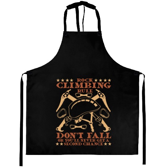 rock climbing rule don't fail Aprons