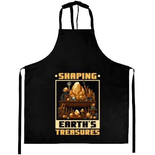 Lapidary Artist Gemstone Stone Collecting Stone Aprons