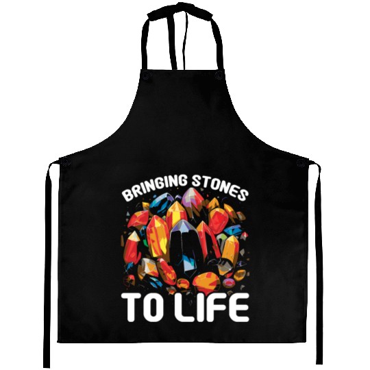 Lapidary Artist Gemstone Stone Collecting Stone Aprons