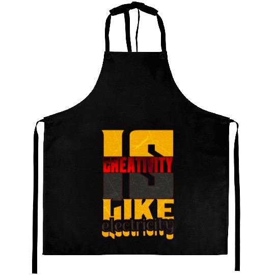 Creative Electricity Hike Aprons